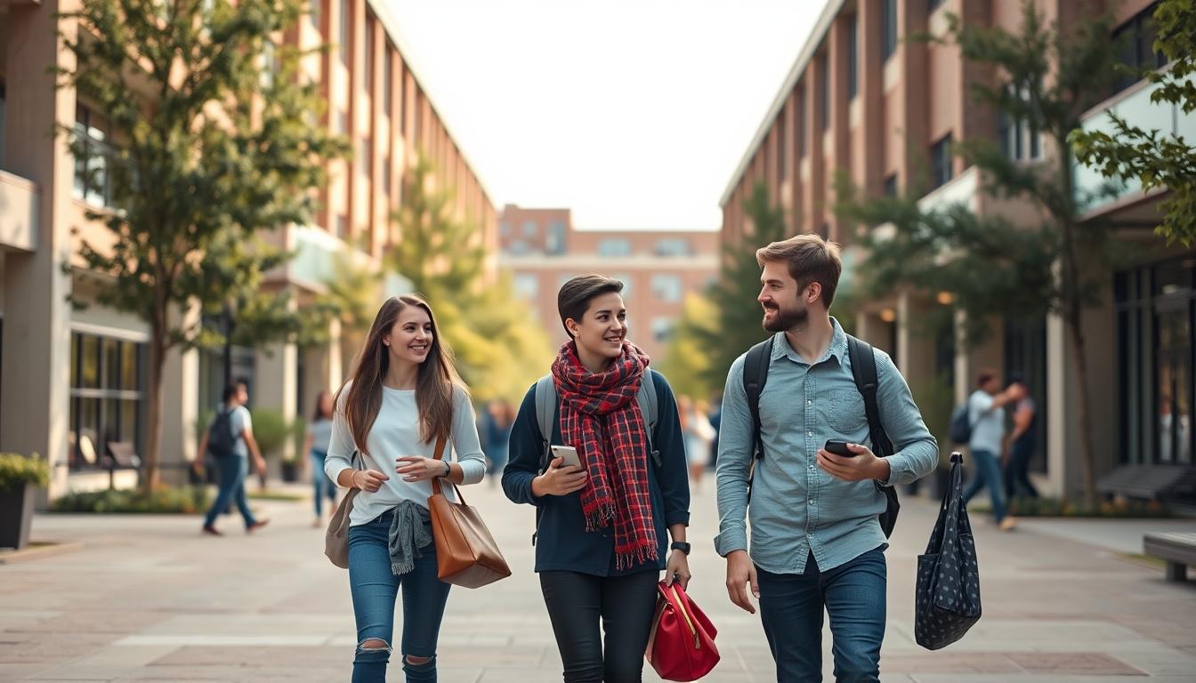 Student developing practical and academic skills